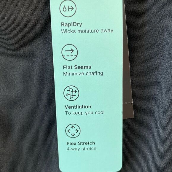 NWT Ideology Black Sleeveless Athletic Top Size L - Picture 5 of 7